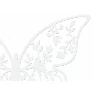 10 petits papillon en carton avec des feuilles détail