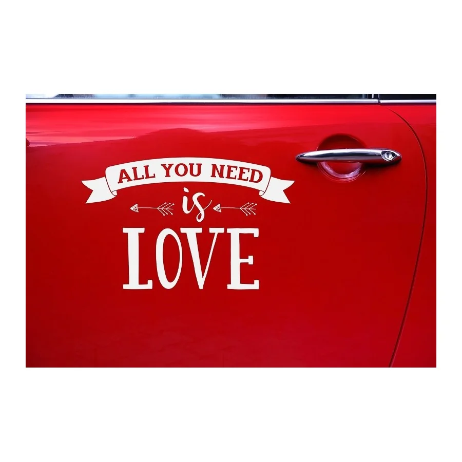 Sticker All you need is LOVE porte