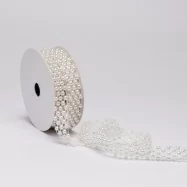 3 m ruban de perles de 1,3 cm