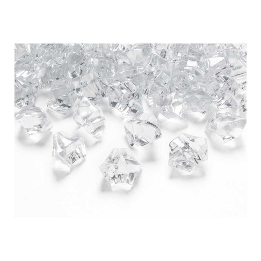 10 diamants transparent 20 mm