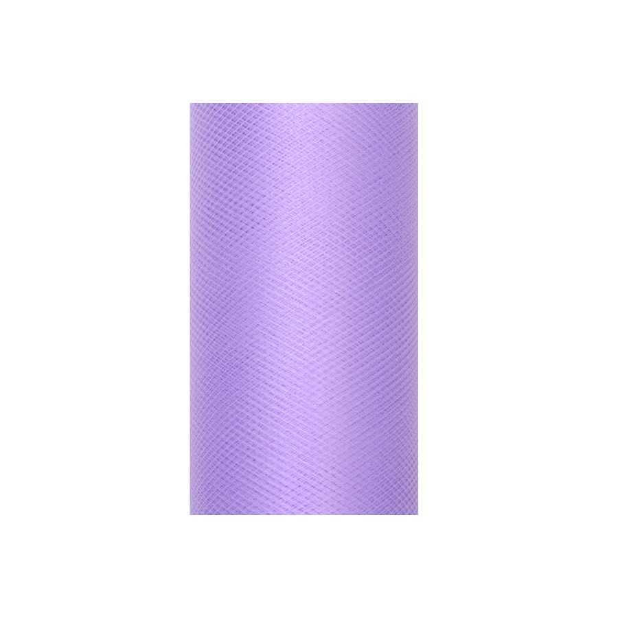 9 m tulle violet 15 cm