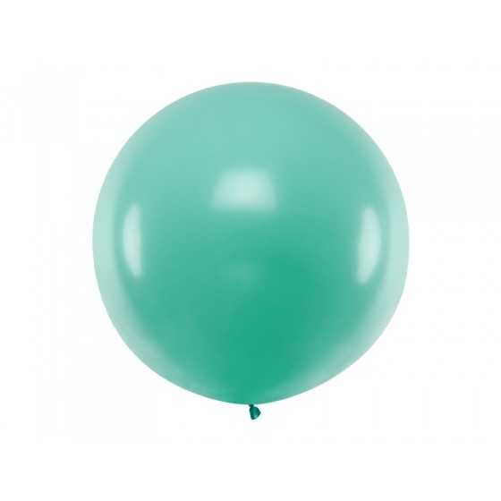 Ballon 90 cm vert forêt pastel