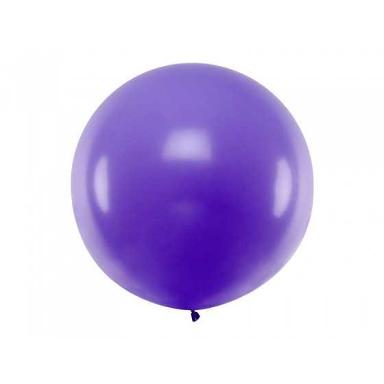 Ballon géant violet pastel