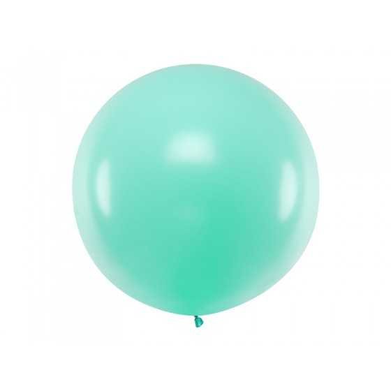 Ballon 90 cm menthe pastel