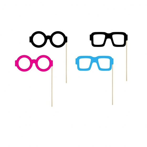 4 pancartes lunettes