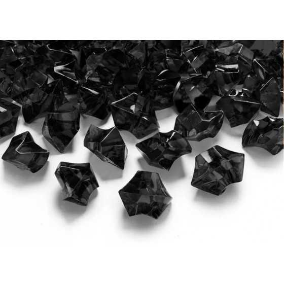 50 cristaux bloc de glace noir