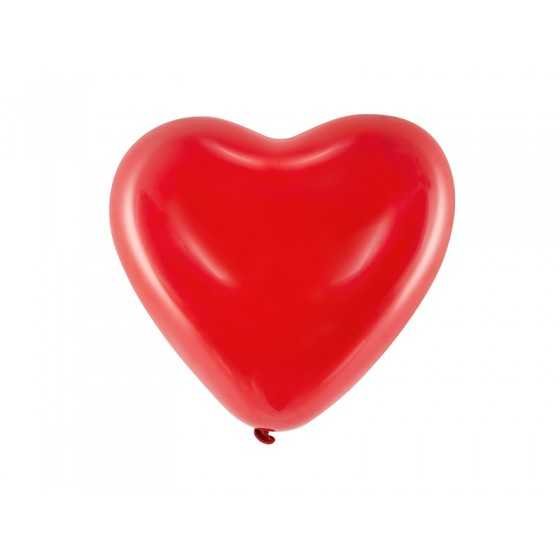 Ballon coeur rouge 24 cm