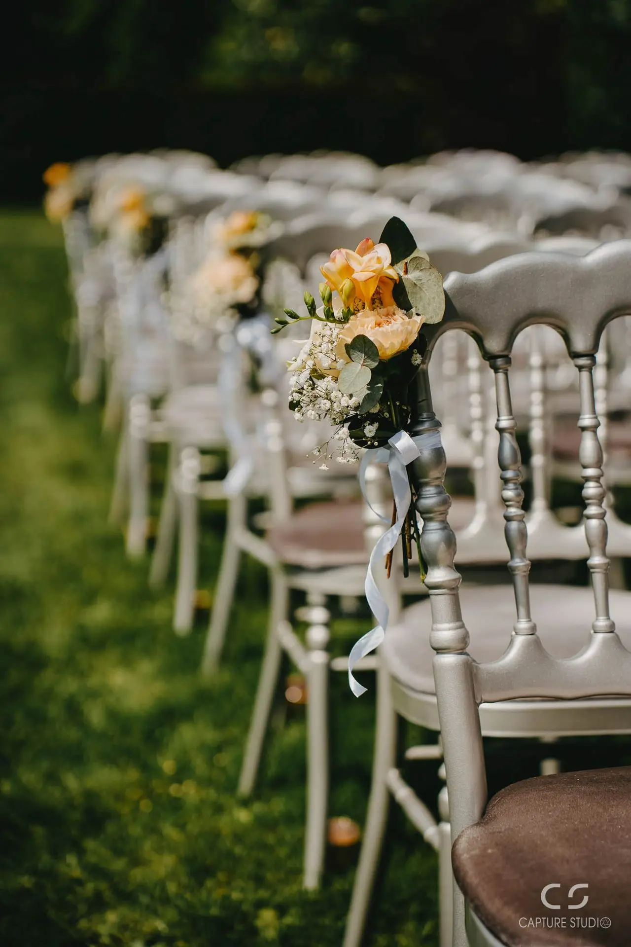 Décoration chaise mariage