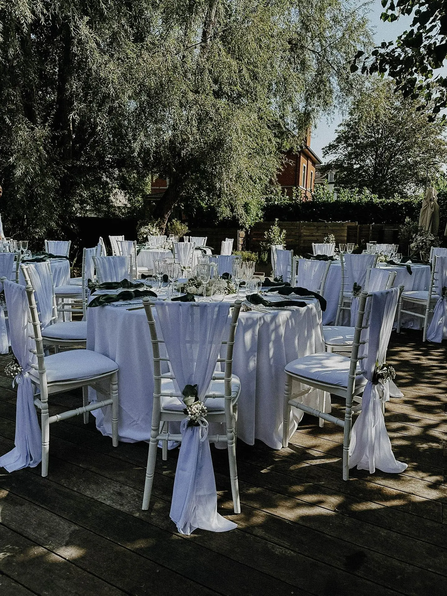 Décoration chaise mariage