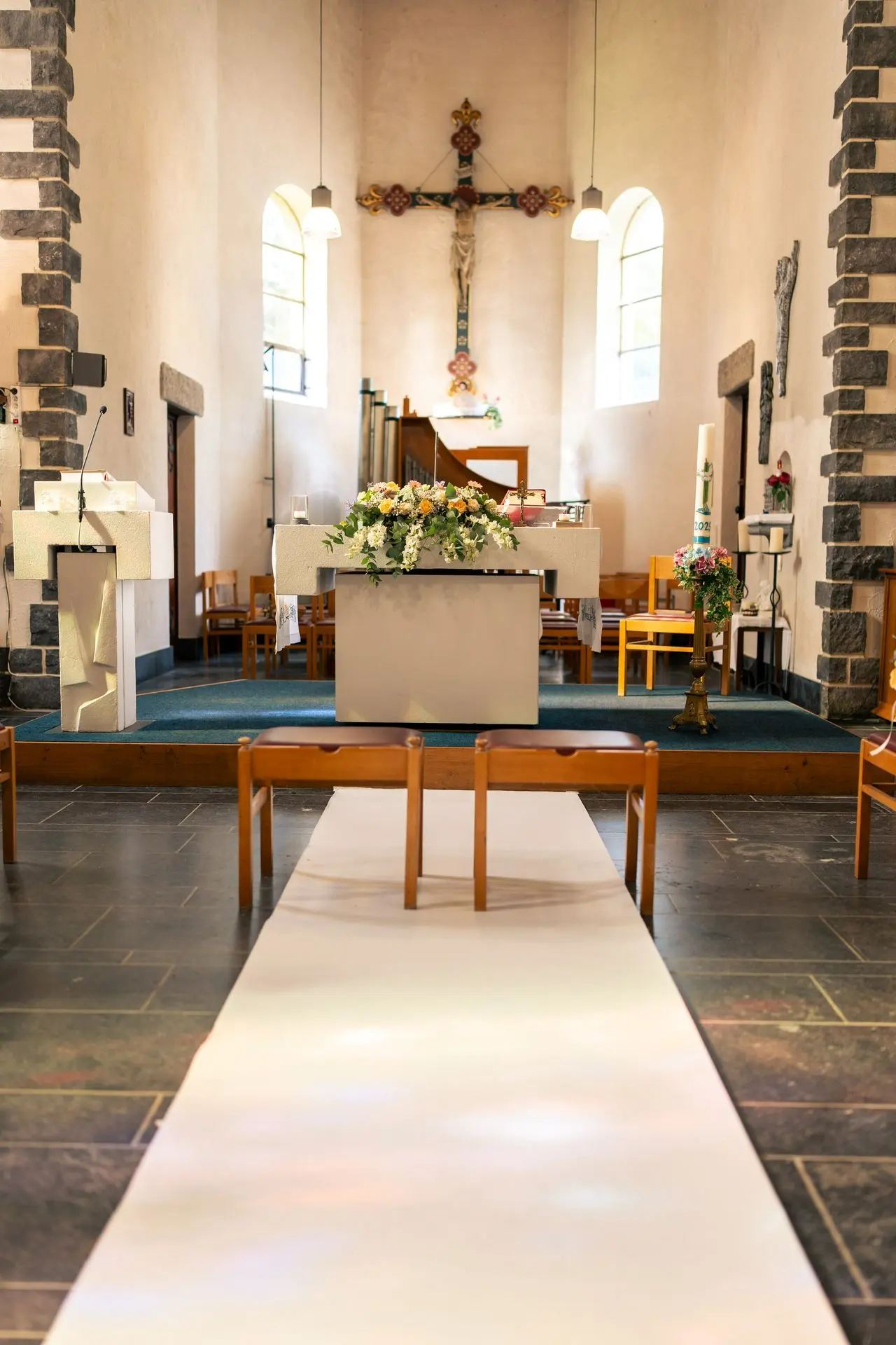 Décoration église mariage