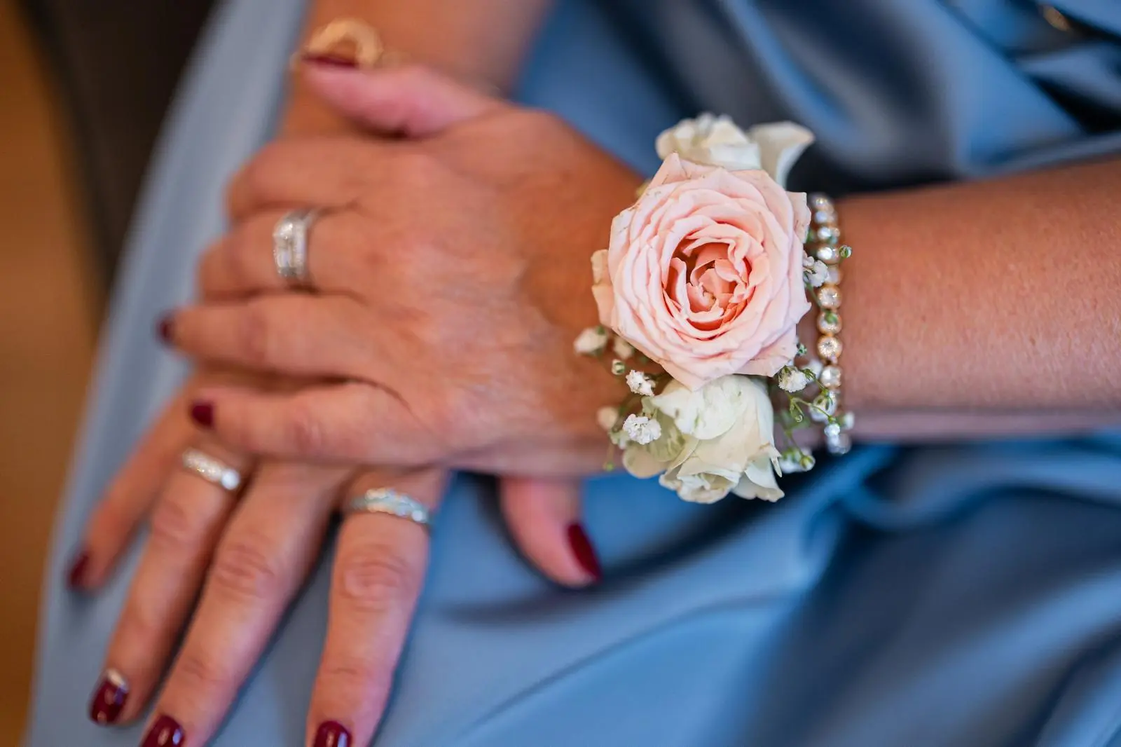 Bracelet fleurie mariage