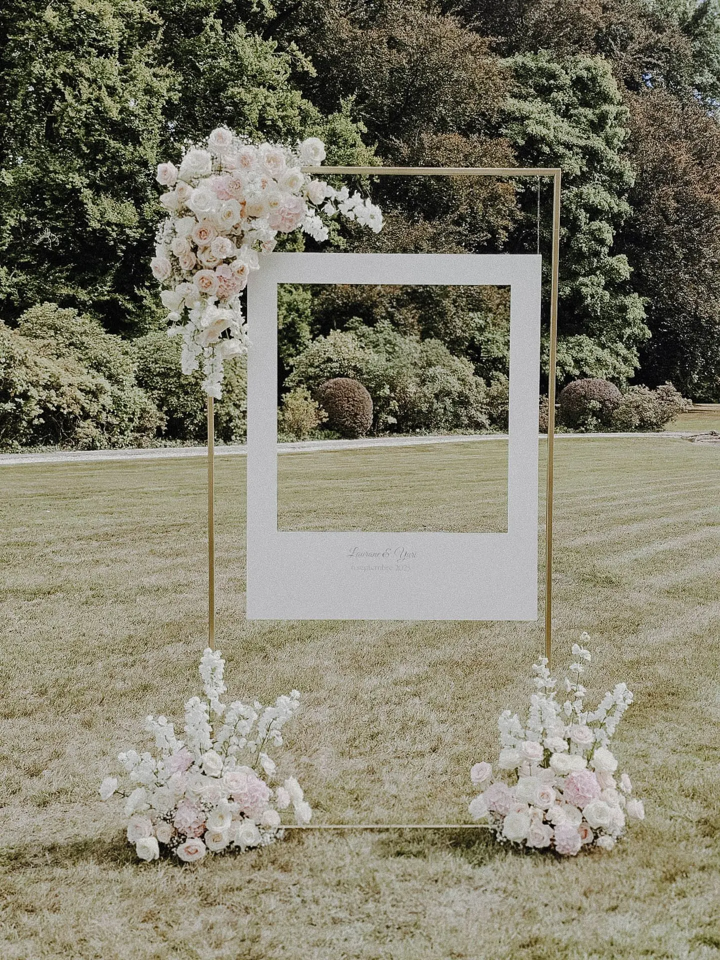 Cadre photobooth mariage