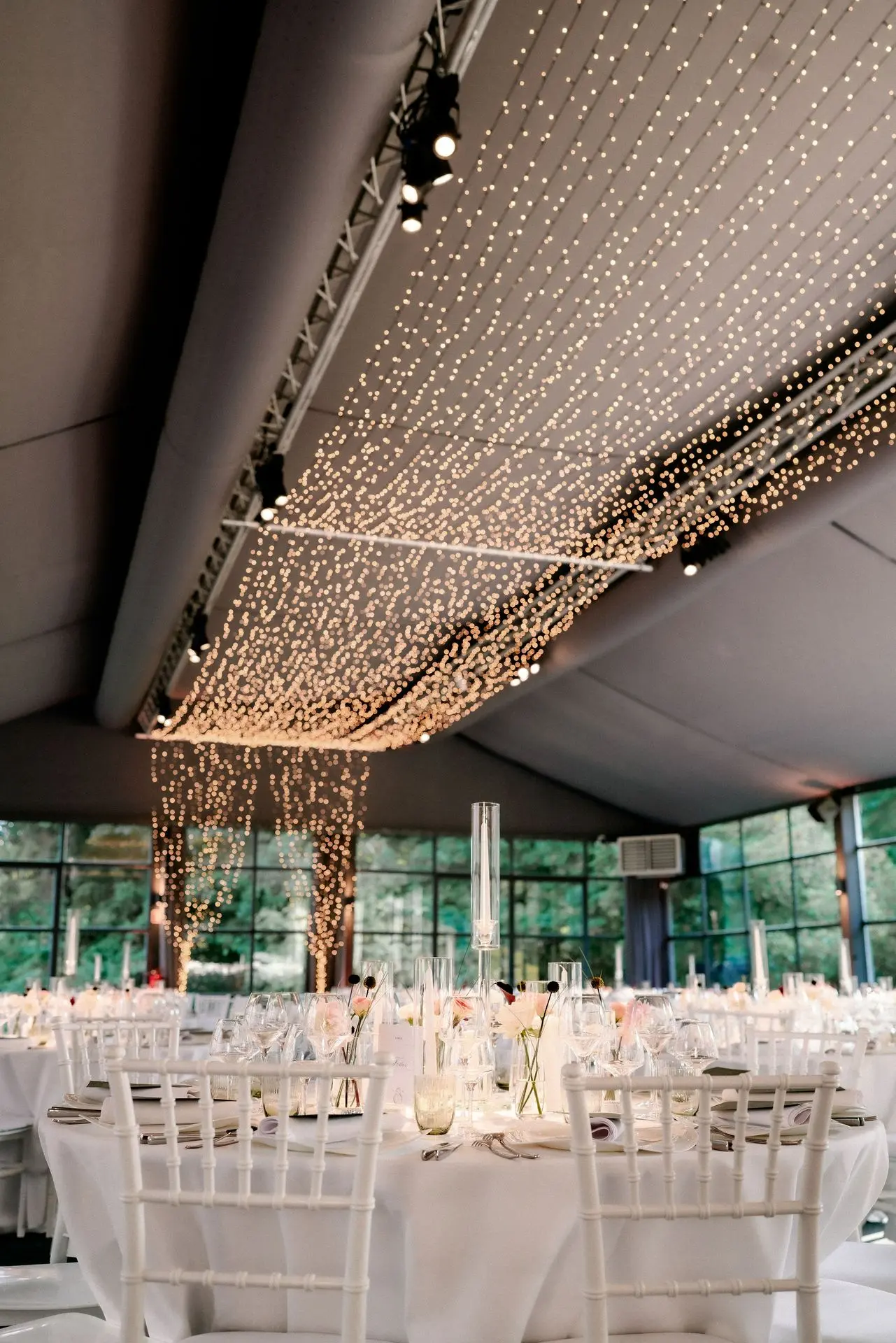 Ciel éoilé salle mariage