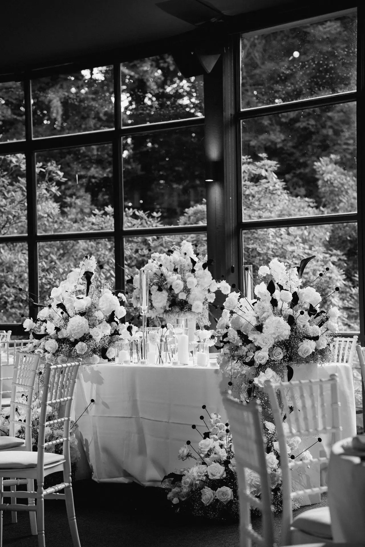 Table d'honneur pour 2 personnes