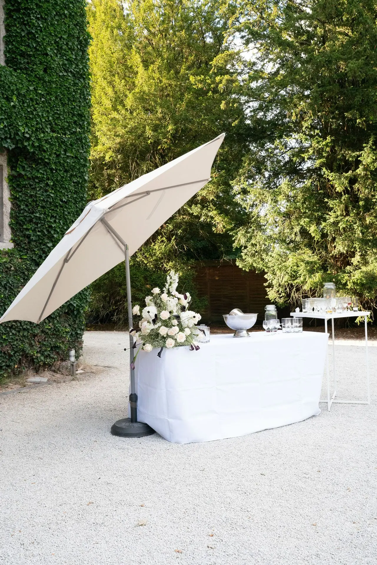 Bar extérieur vin d'honneur