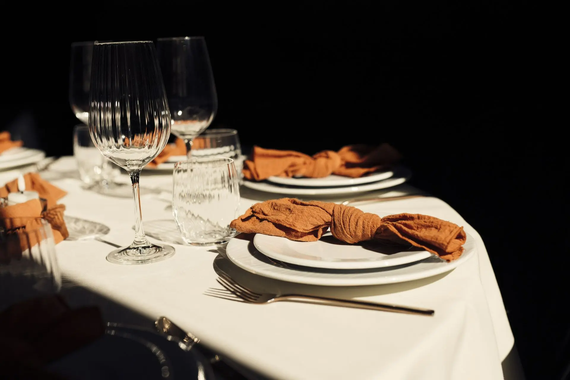 Serviette terracotta