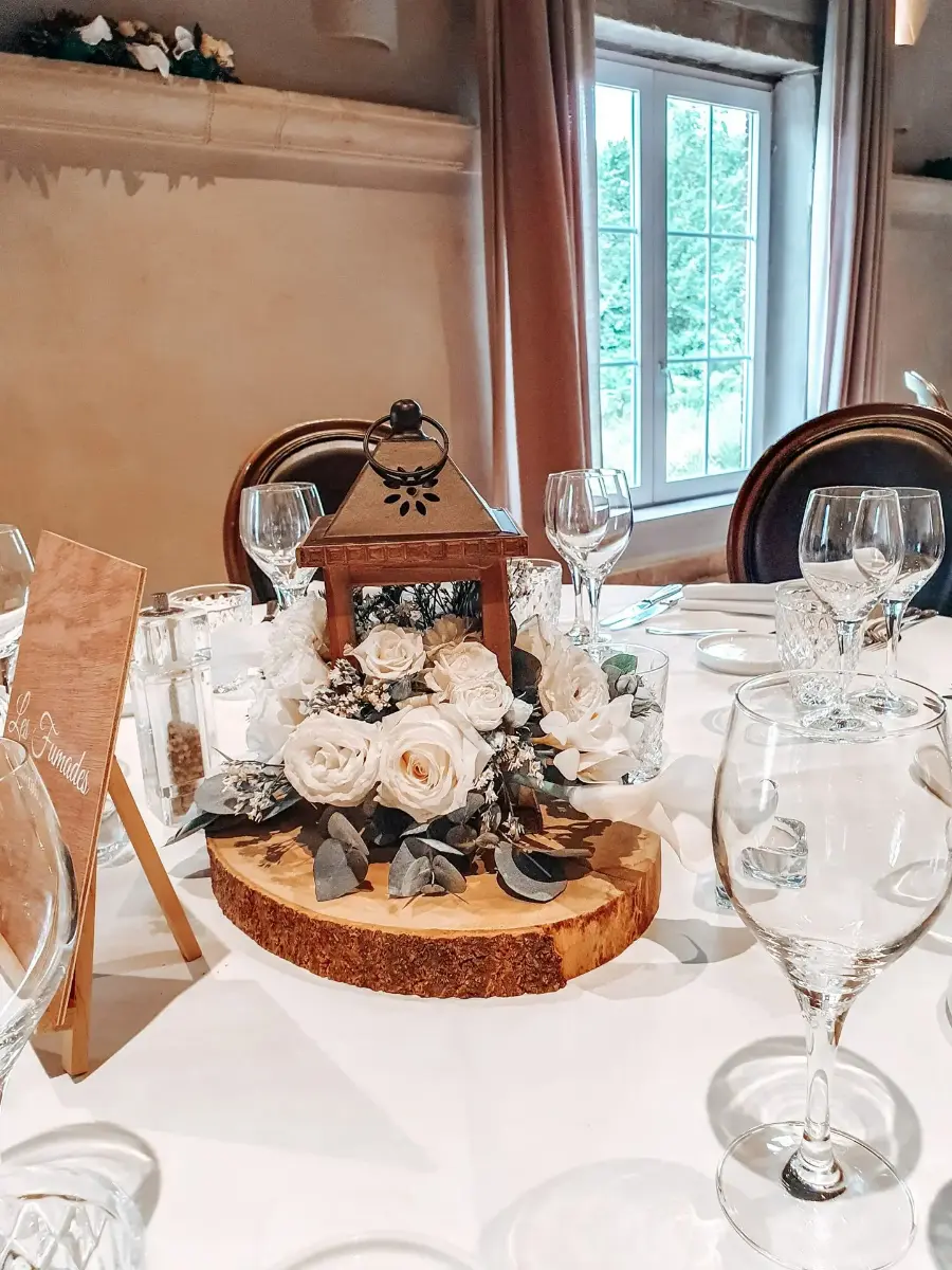 Lanterne fleurie – Waerboom, mariage de Sylvie et Benoît