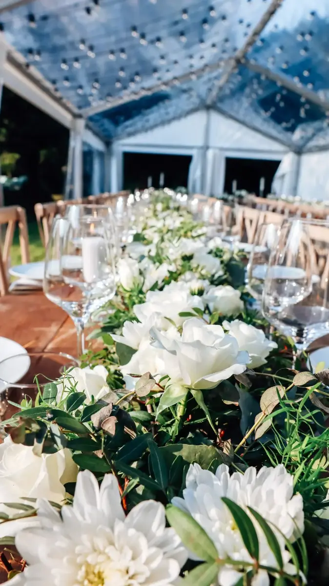 Zoom fleurs – mariage de Reyana et Jonnick
