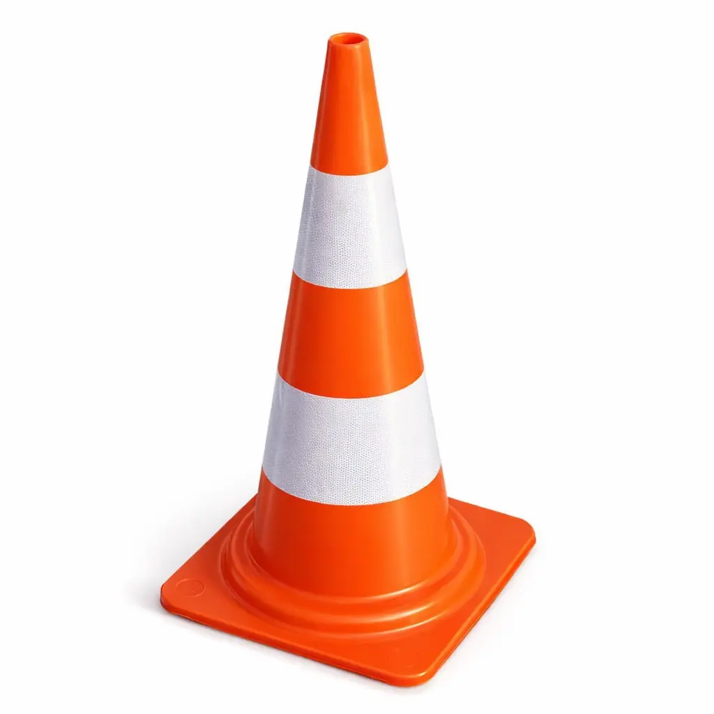 Cône signalisation 50 cm