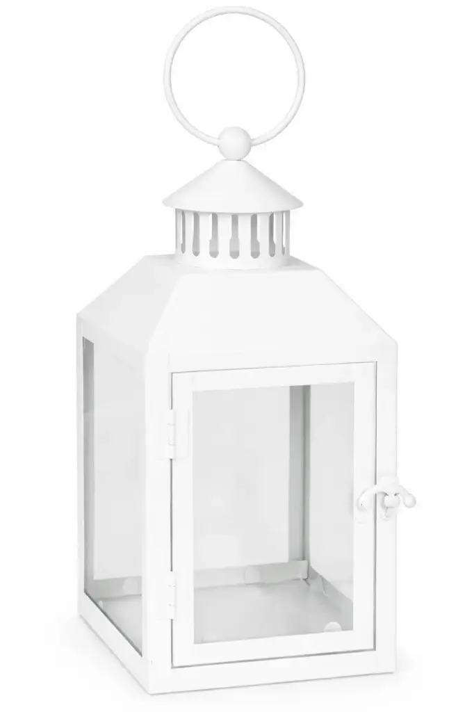 Petite lanterne blanche
