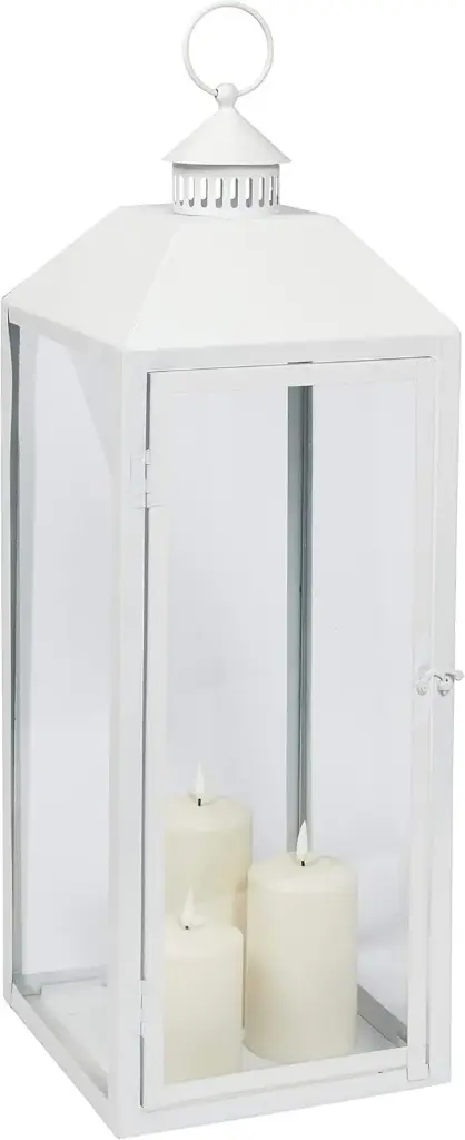 Grande lanterne blanche