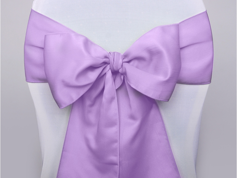 Ruban nœud de chaise lilas