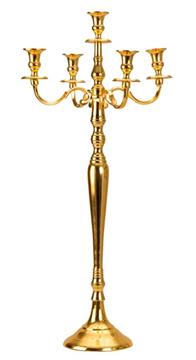Chandelier or 5 branches 80 cm - Caution : 50€