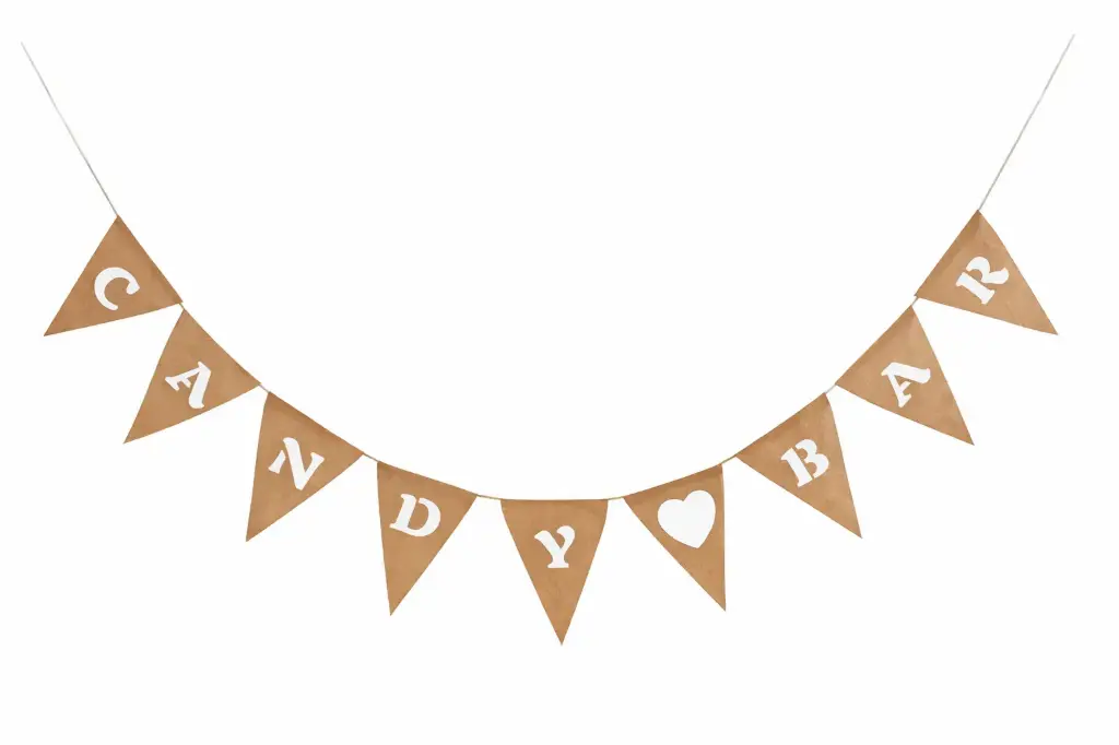 Guirlande "Candy Bar"