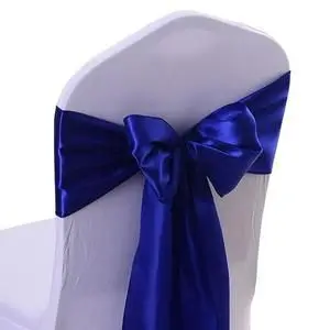 Ruban nœud de chaise bleu royal