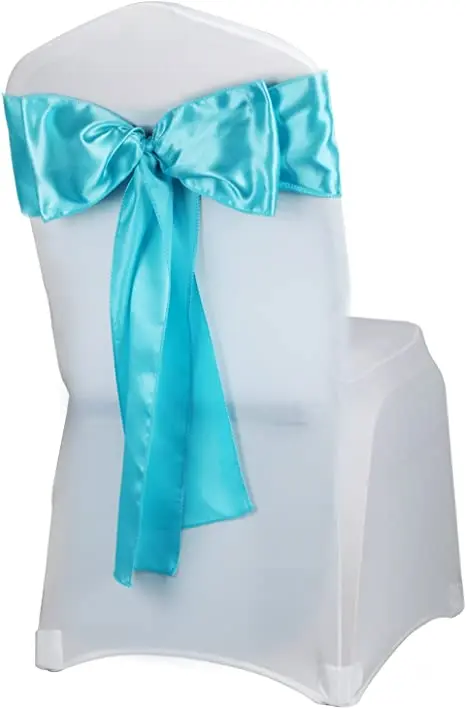 Ruban nœud de chaise turquoise