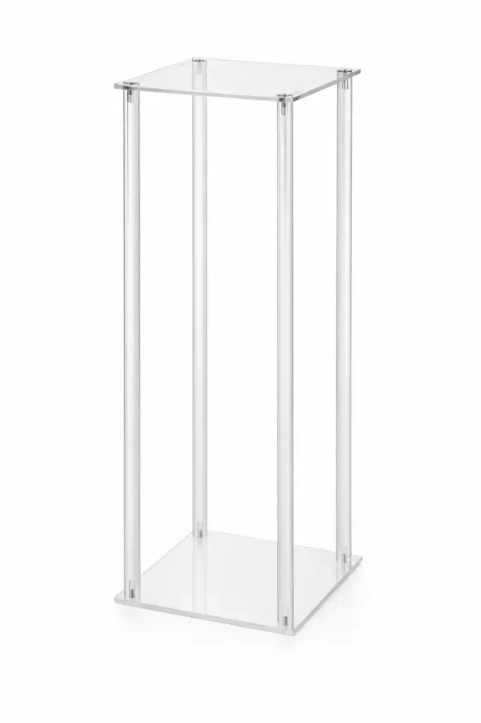 Support fleurs plexi 80 cm