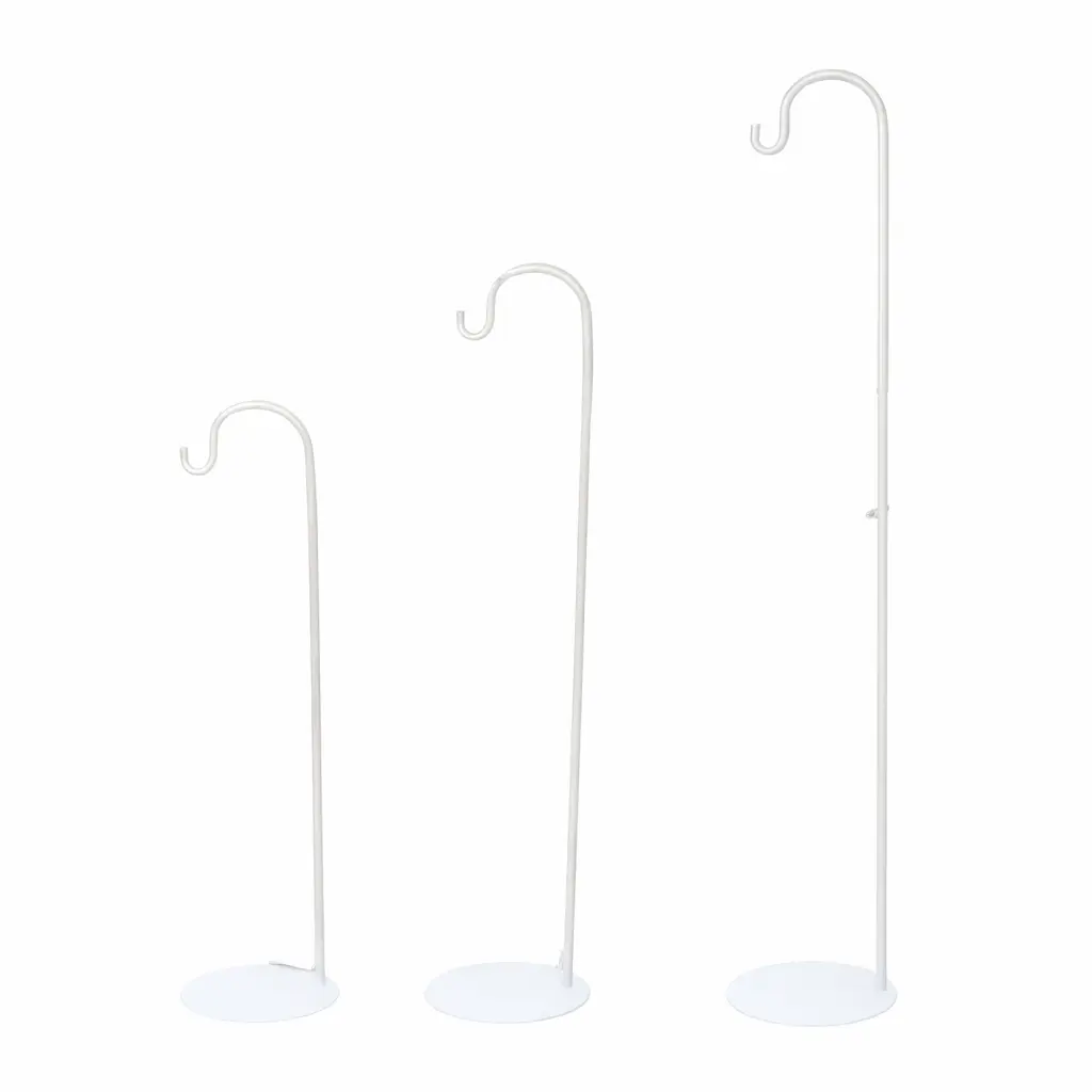 Piquet de cérémonie blanc sur pied