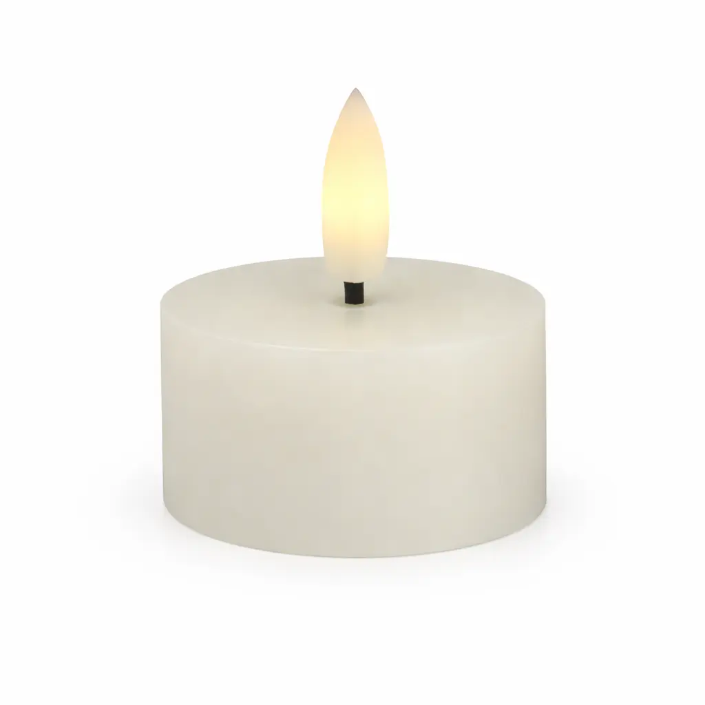 Bougie chauffe-plat led