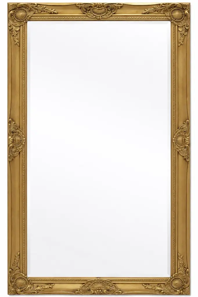 Miroir baroque or 60 x 120 cm