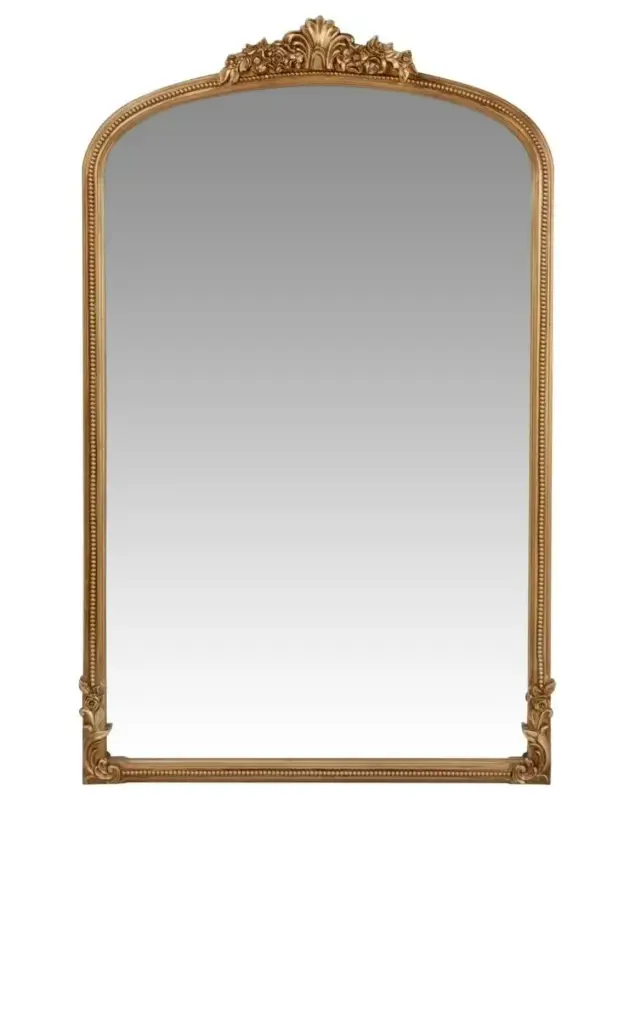 Miroir doré 67 x 110 cm