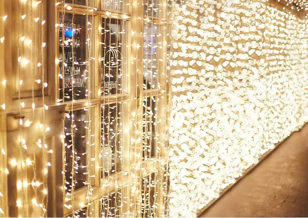 Rideau lumineux 6 m x 3 m