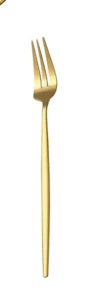 Fourchette dessert or