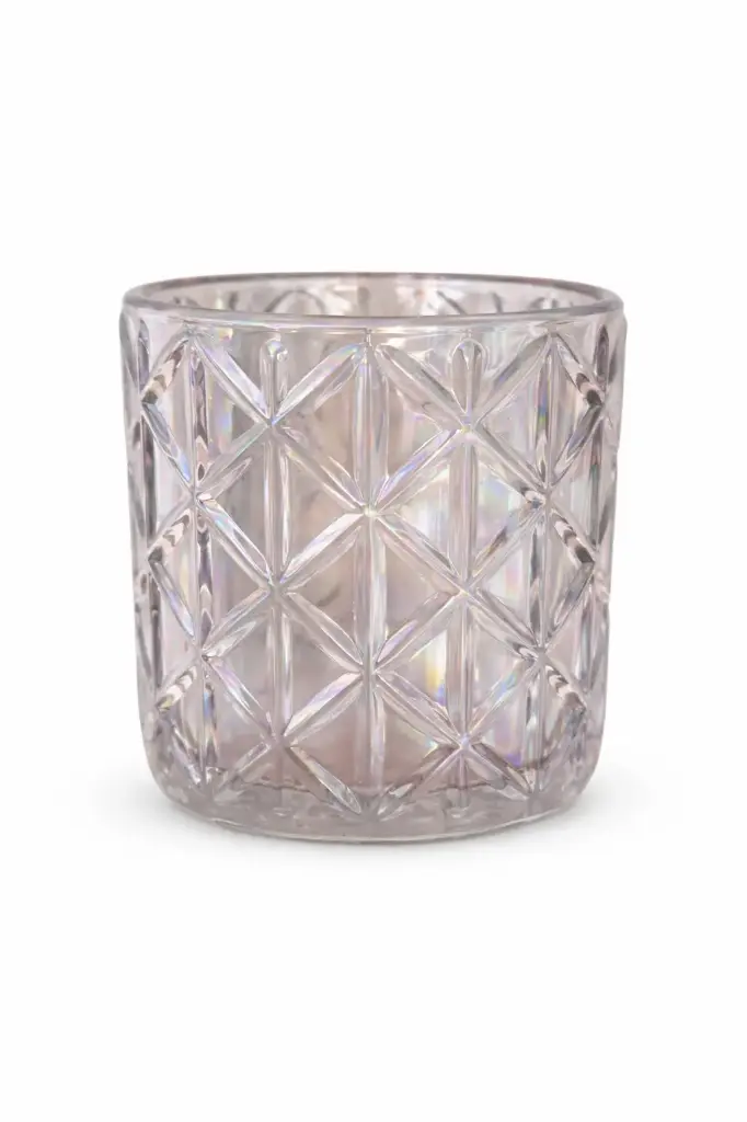 Photophore irisé à relief