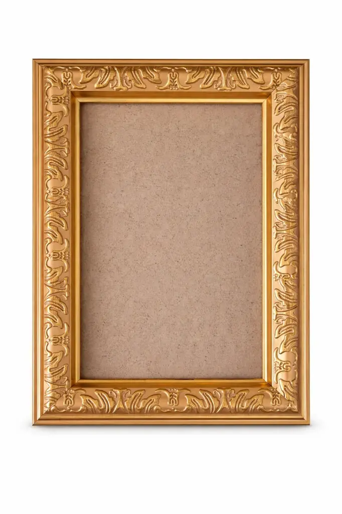 Cadre doré baroque