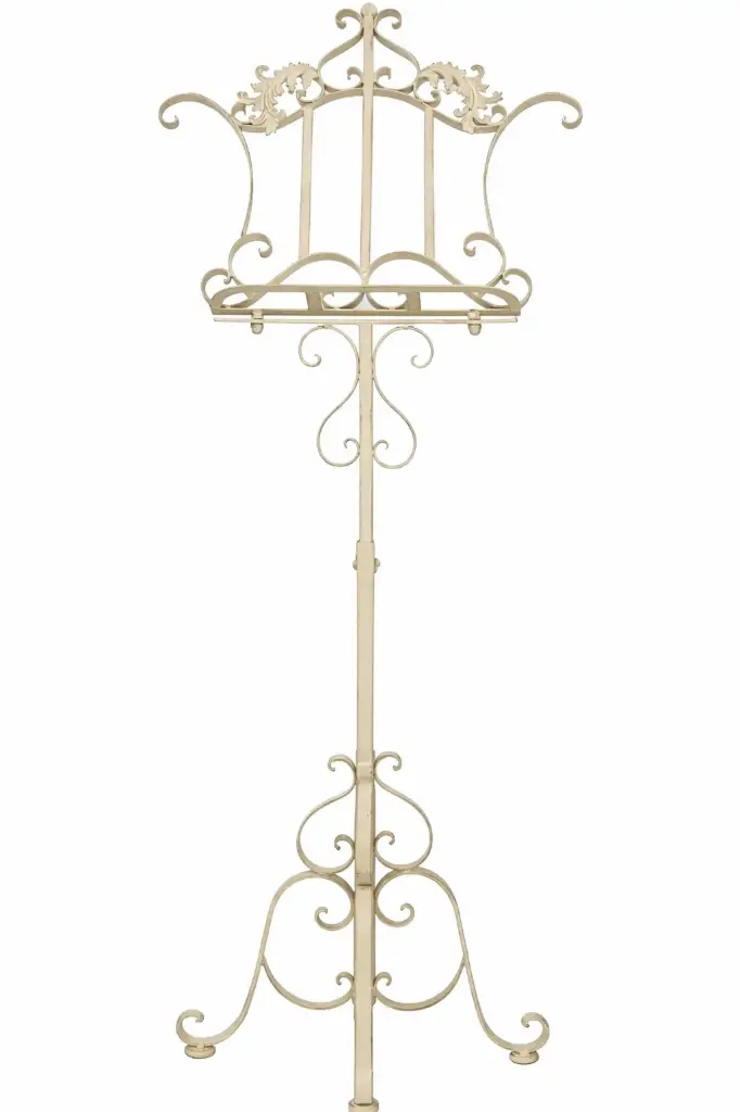 Pupitre rustique en blanc