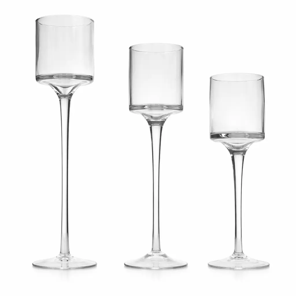 3 photophores sur pied