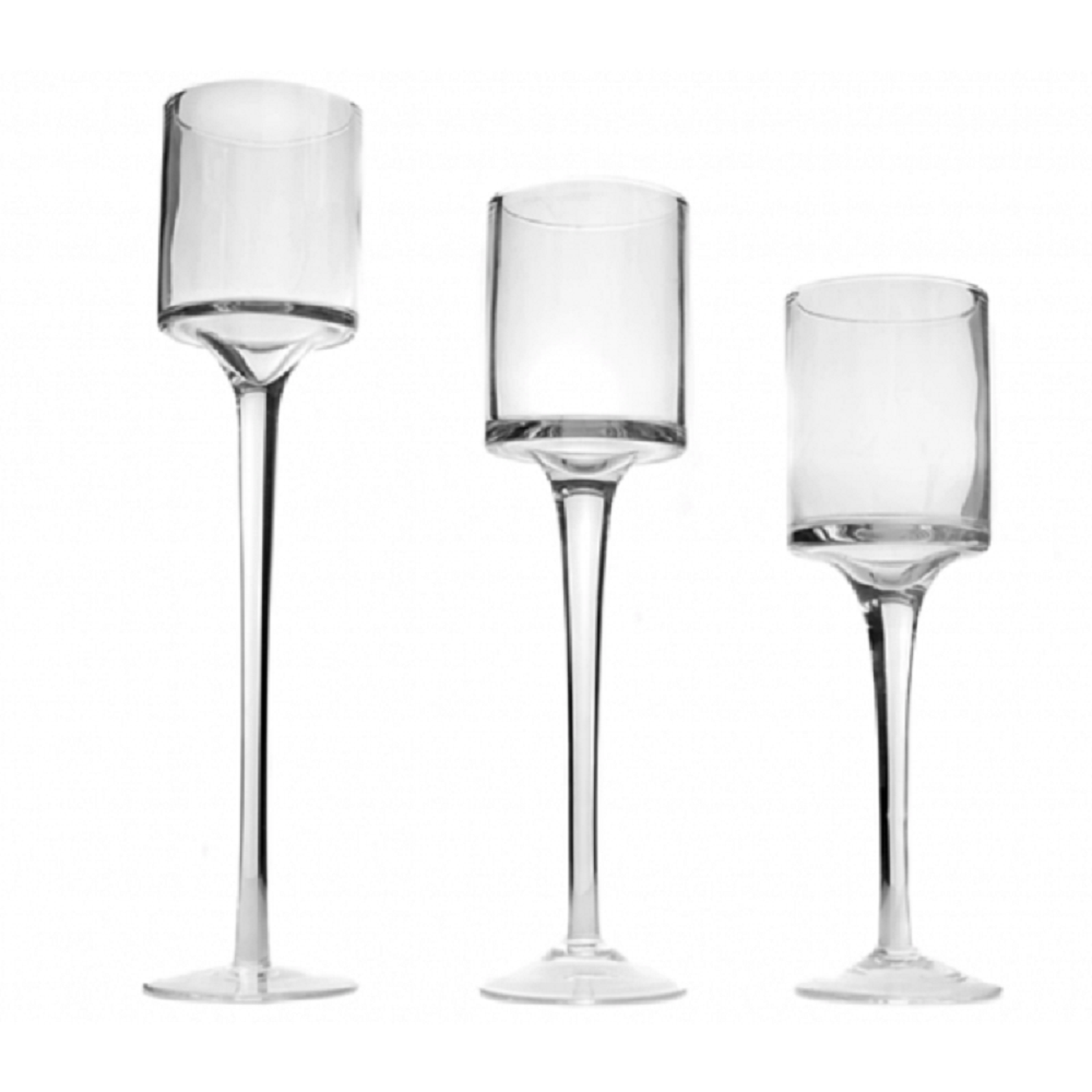 3 photophores sur pied