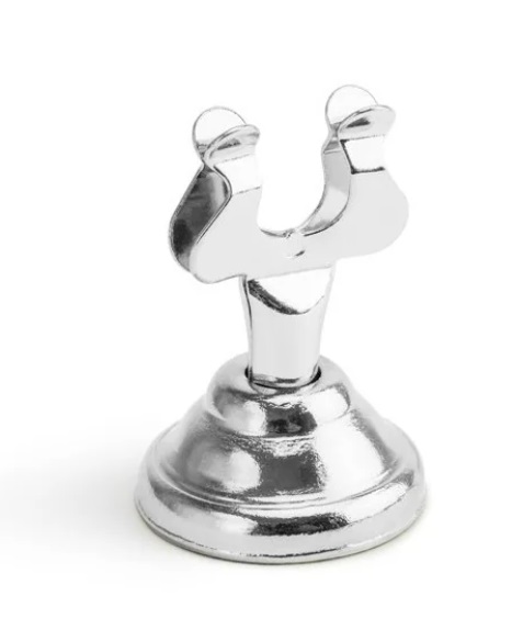 Porte nom argent