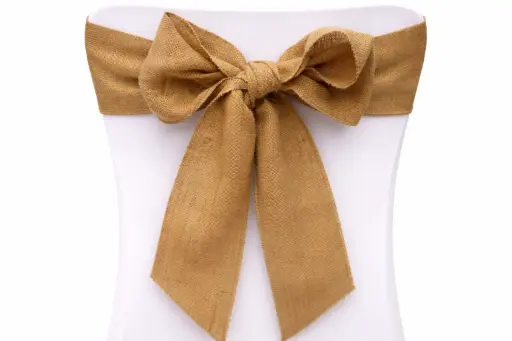 [LOC-2018-024] Ruban pour noeud de chaise toile de jute
