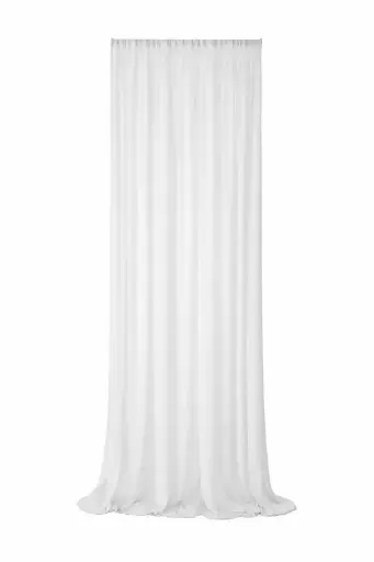 [LOC-2026-008] Voilage mousseline blanche
