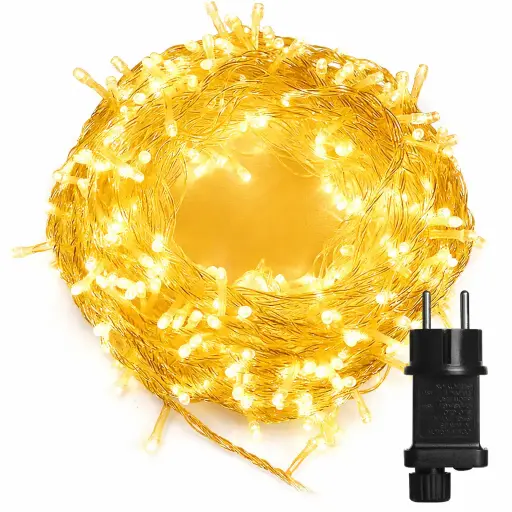 [LOC-2021-008] Guirlande lumineuse 23m (lumière chaude)