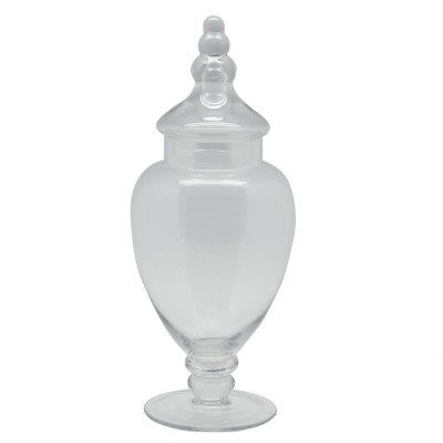 [LOC-2016-006] Bonbonnière allongée en verre