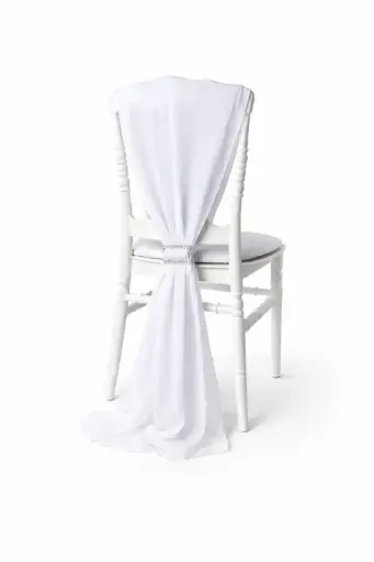 [LOC-2014-002] Traîne de chaise blanc