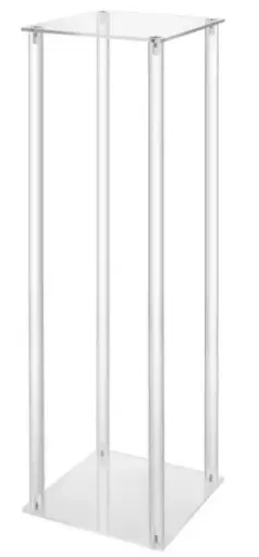 [LOC-2021-016] Support fleurs plexi 80 cm