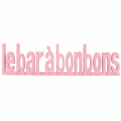 [LOC-2023-008] "Le bar à bonbons" rose